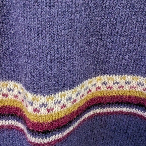 Cambridge Dry Goods Mohair Blend Turtleneck Sweater NWT size Large rare find - Picture 6 of 7